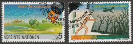 UNO Wien 1991 MiNr.119-120 O Gestempelt Verbot Von Chemischen Waffen ( 1592) - Used Stamps