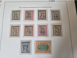 CUBA  NEUF  1952   FUSILAMIENTO  DE  LOS  8  ESTUDIENTES  DE  MEDECINA   //  PARFAIT  ETAT  //  1er  CHOIX  // - Neufs