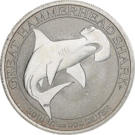 Monnaie, Australie, Hammerhead Shark, 50 Cents, 2015, 1/2 Once, SPL+, Argent - 50 Cents