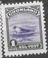 AFA#8   Greenland 1945    American Issue,    MNH**, Beautifully Centred - Ongebruikt