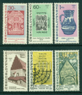 CZECHOSLOVAKIA 1967 Mi 1709-14** Jewish Culture [L3070] - Jewish