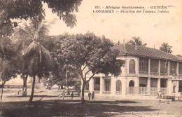 S43-031 Afrique Occidentale - Guinée - Conakry - Direction Des Travaux Publics - Guinée Française