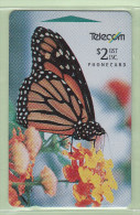 New Zealand - 1994 Auction Bidders Card - $2 Monarch Butterfly - NZ-P-33 - Mint - Farfalle