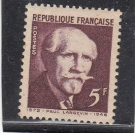 France - Année 1948 - Neuf** - N°YT 820** - Paul Langevin - Unused Stamps