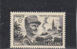 France - Année 1948 - Neuf** - N°YT 815** - Général Leclerc - Nuevos