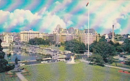 AK 173872 CANADA - British Columbia - Victoria - Empress Hotel, Inner Harbour And Causeway - Victoria