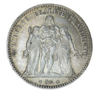Troisième République-5 Francs Cérès 1873 Paris - 5 Francs