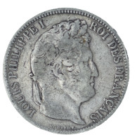 Louis-Philippe-5 Francs 1831 Marseille Tranche En Creux - 5 Francs