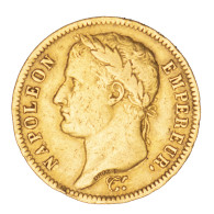 Premier Empire- 40 Francs Or Napoléon Ier 1812 Paris - 40 Francs (or)