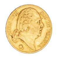 Louis XVIII-20 Francs 1820 Paris - 20 Francs (oro)