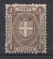 REGNO D'ITALIA   1896/97    STEMMA DI SAVOIA   SASS. 65  MLH  VF - Ungebraucht