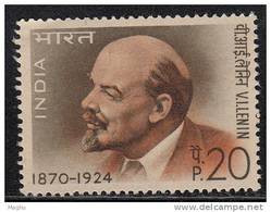 India MNH 1970, Vladimir Illyich Lenin, USSR , Russia, Famous People - Ungebraucht