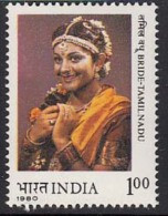 Tamil Nadu  Bride, India MNH 1980, Brides Series, Culture. Costume, Mineral Ornaments, - Ungebraucht