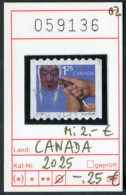 Kanada 2002 - Canada 2002 - Michel 2025 - Oo Oblit. Used Gebruikt - - Oblitérés