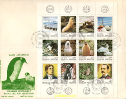 714952 MNH ARGENTINA 1986 BASES ANTARTICAS ARGENTINAS Y FAUNA - Unused Stamps