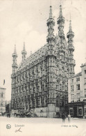 BELGIQUE - Louvain - L'Hôtel De Ville - Animé - Carte Postale Ancienne - Leuven