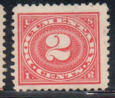 USA STATI UNITI 1917 REVENUE STAMPS DOCUMENTARY 2c MNH - Unused Stamps