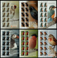 Guernsey 2019 - Mi-Nr. 1725-1730 ** - MNH - KLB - Vögel / Birds - EUROPA - Guernesey