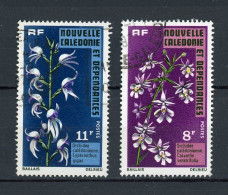 NOUVELLE-CALEDONIE RF - FLORE   - N°Yt 392+393 Obli. - Gebruikt