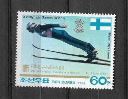 Olympische Spelen 1988 , Korea - Zegel Postfris - Winter 1988: Calgary