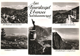 EBENSEE, FEUERKOGEL MOUNTAIN, SALZKAMMERGUT, MULTIPLE VIEWS, ARCHITECTURE, CABLE CAR, AUSTRIA - Ebensee