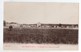 78 YVELINES - LES CLAYES Le Quartier De La Gare Et Le Stade (voir Description) - Les Clayes Sous Bois