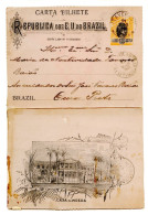 Brasil,  Postal Stationery Postcard Bilhete Postal  ( 2 Scans ) - Entiers Postaux