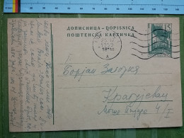 KOV 27-4 - CARTE POSTALE, POSTCARD, YUGOSLAVIA, POZAREVAC - Lettres & Documents