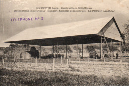 07 Ardèche Très Beau Plan HUGUENIN LOUIS Constructions Métalliques LE POUZIN - Le Pouzin