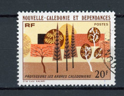 NOUVELLE-CALEDONIE RF : PROTECTION DES ARBRES -  N°Yt 412 Obli. - Used Stamps