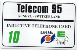 BRAZIL - INDUCTIVE -  TEST CARD - URMET DARUMA - GENEVA TELECOM 95 - Brasilien