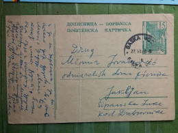 KOV 27-8 - CARTE POSTALE, POSTCARD, YUGOSLAVIA, BASKA VODA - Lettres & Documents