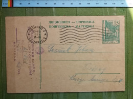 KOV 27-8 - CARTE POSTALE, POSTCARD, YUGOSLAVIA, BEOGRAD - Briefe U. Dokumente