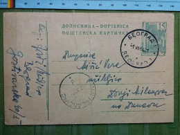 KOV 27-8 - CARTE POSTALE, POSTCARD, YUGOSLAVIA, MILANOVAC - Lettres & Documents