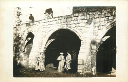 York St Mary's Abbey Abbaye Ruines Ancienne Carte Photo Vers 1900. - York