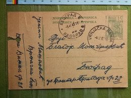 KOV 27-8 - CARTE POSTALE, POSTCARD, YUGOSLAVIA, VRNJACKA BANJA - Lettres & Documents