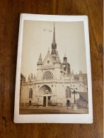 Paris 10ème * Place Et église St Laurent * Photo CDV Cabinet Albuminée Circa 1860/1890 * Photographe - Distretto: 10