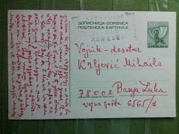 KOV 27-9 - CARTE POSTALE, POSTCARD, YUGOSLAVIA, BEOGRAD - Brieven En Documenten