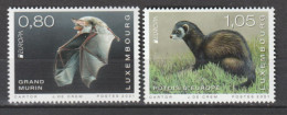 Luxemburg 2021 Europa Cept Gefährdete Tierarten Mi 2264 + 2265 ** Postfrisch MNH - Unused Stamps