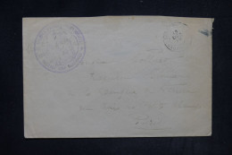 CONGO - Enveloppe En Fm De Brazzaville Pour Paris En 1918 - L 148005 - Lettres & Documents