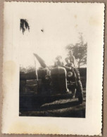 TB PHOTOGRAPHIE AGRICULTURE CULTURE AUTOMOBILE TRACTEUR - TB DEVANT ANIMATION CONDUCTEUR MARQUE ? - Tractors