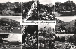 TANNHEIM, MULTIPLE VIEWS, VILSALPSEE LAKE, MOUNTAIN, ARCHITECTURE, WATERFALL, AUSTRIA - Tannheim