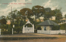 PANAMA - CEMETERY AT MT. HOPE, CANAL ZONE, PANAMA  - ED. MADURO- 1906 - Panama