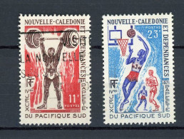 NOUVELLE-CALEDONIE RF - SPORTS -   N°Yt 375+376 Obli. - Oblitérés