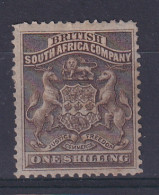 Rhodesia - BSAC: 1892/93   Arms    SG4     1/-    MH - Andere & Zonder Classificatie
