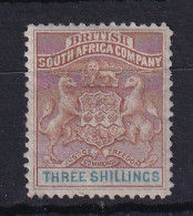 Rhodesia - BSAC: 1892/94   Arms    SG25     3/-  MH    - Altri & Non Classificati