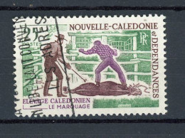 NOUVELLE-CALEDONIE RF - ELEVAGE   - N°Yt 357 Obli. - Used Stamps