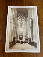 Rouen * Orgue Orgues Orgel Organ Organist * Photo CDV Cabinet Albuminée Circa 1860/1890 * Photographe Proussel - Rouen