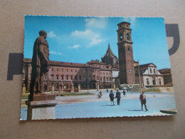 TORINO TURIN  ( ITALY ITALIA  ITALIE )  CHIESA DI SAN GIOVANNI BATTISTA  PLACE ANIMEES  1964 AMBASCIATORI GRAND HOTEL - Places & Squares