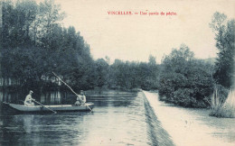 FRANCE - Vincelles - Une Partie De Pêche - Carte Postale Ancienne - Auxerre